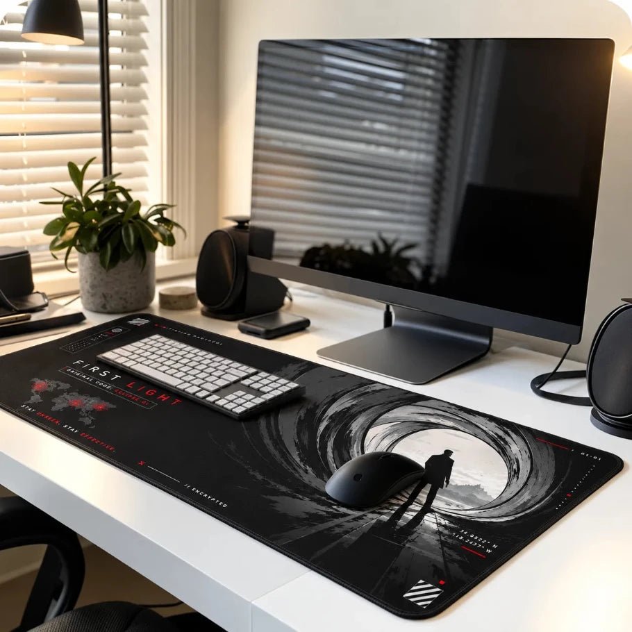 Phantom Spy Gaming Deskmat | XL Extended Mouse Pad - Fictioo