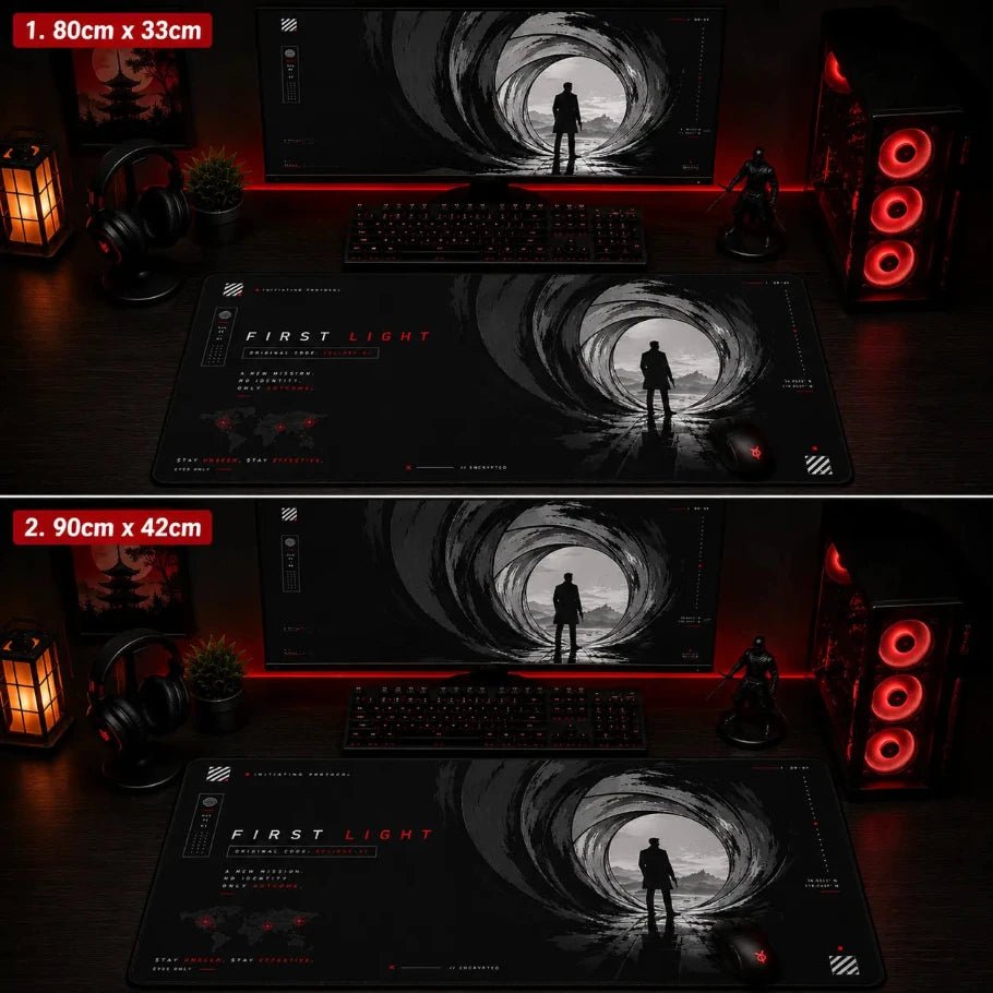 phantom spy xl gaming deskmat - fictioo