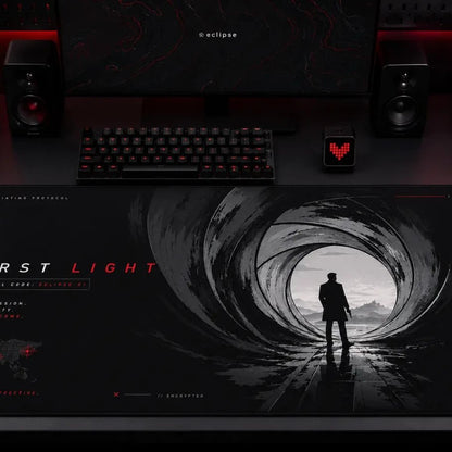 Phantom Spy XL Gaming Deskmat - Fictioo