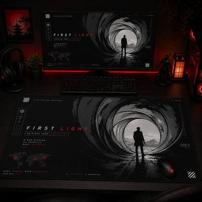 Phantom Spy XL Gaming Deskmat - Fictioo