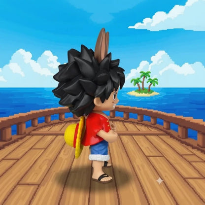 Pirate King Inspired Lafuffu Figurine - Fictioo