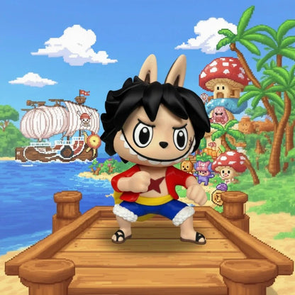 Pirate King Inspired Lafuffu Figurine - Fictioo