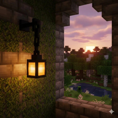 Pixel Block Wall Lamp - Fictioo