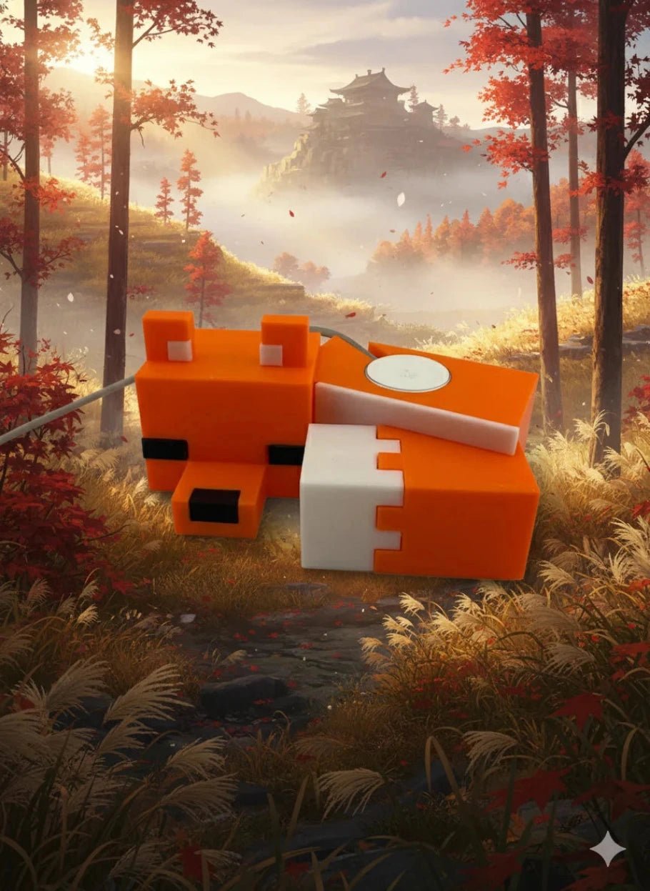 pixel fox watch charger holder - fictioo