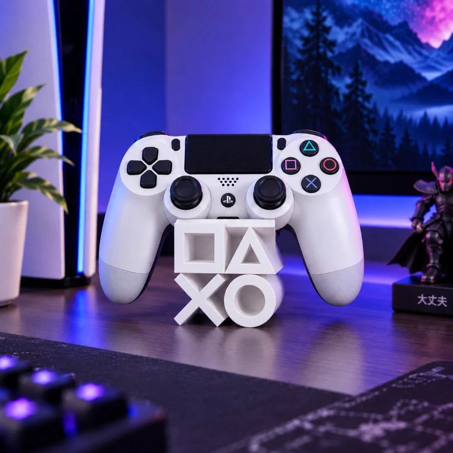 play icons controller holder for ps5, xbox & all controllers - fictioo