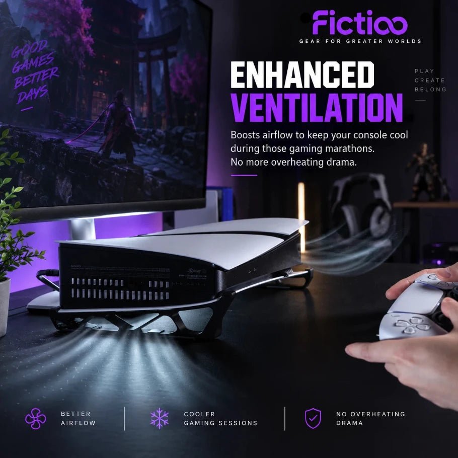 PS5 Slim / Fat / Pro Feet - Fictioo