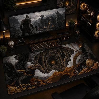 Raven Guardian Deskmat - Fictioo