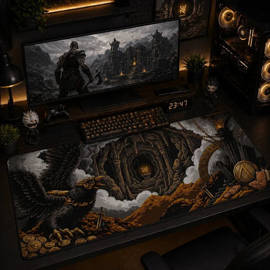 Raven Guardian Deskmat - Fictioo