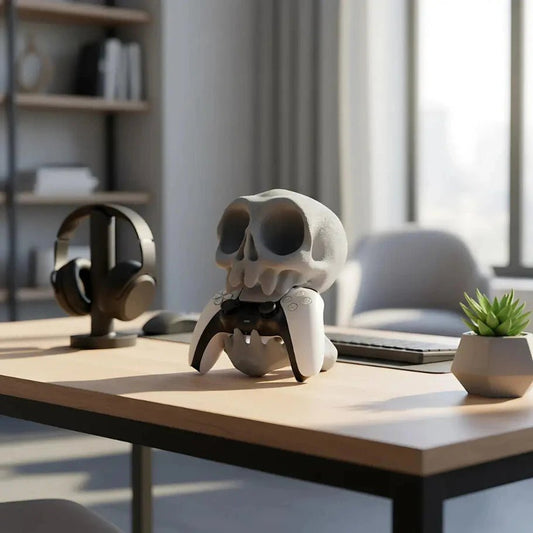 Reaper Grip Skull Controller Wall Mount - Fictioo