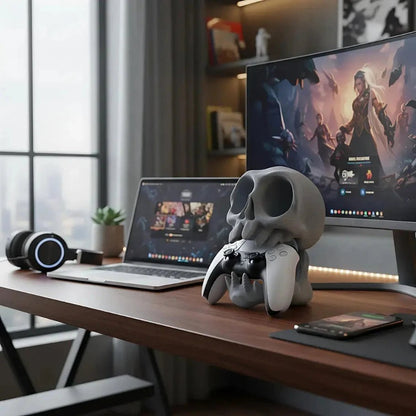 Reaper Grip Skull Controller Wall Mount - Fictioo
