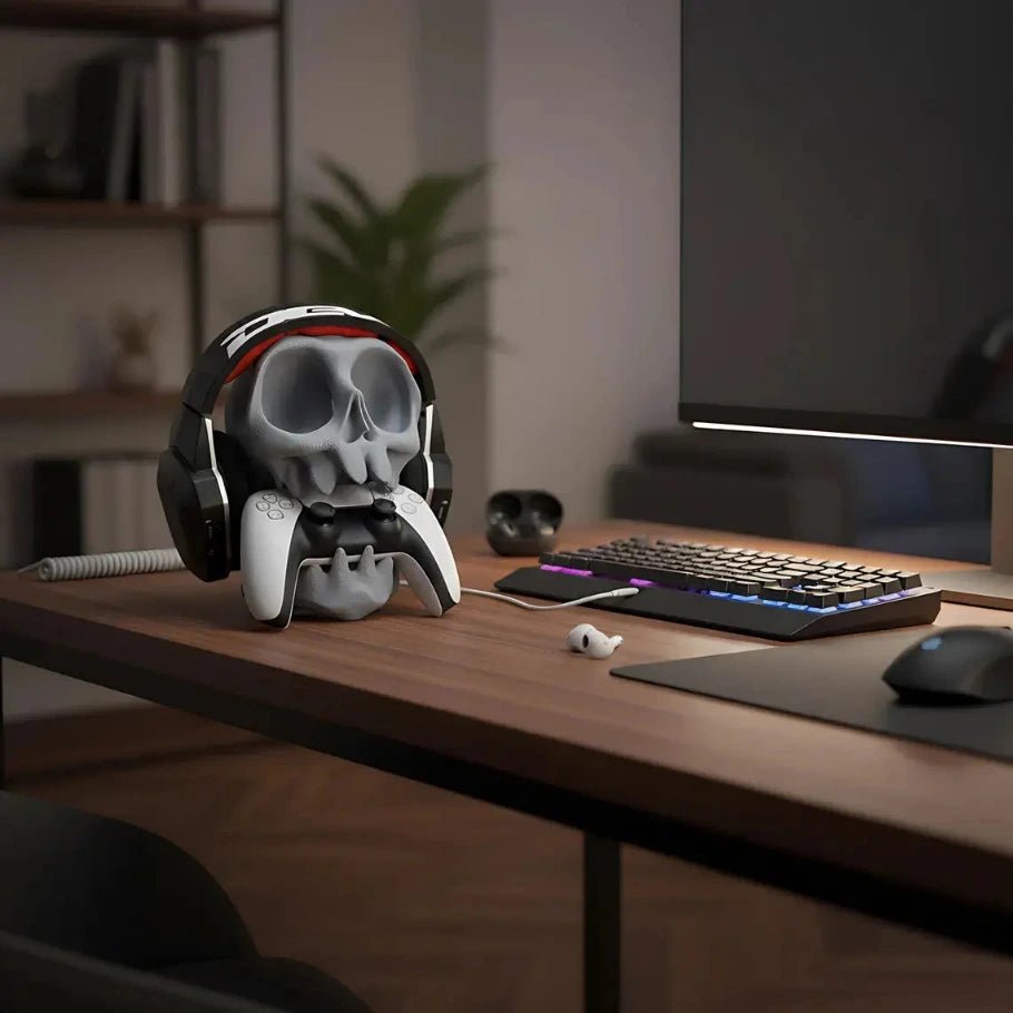 Reaper Grip Skull Controller Wall Mount - Fictioo