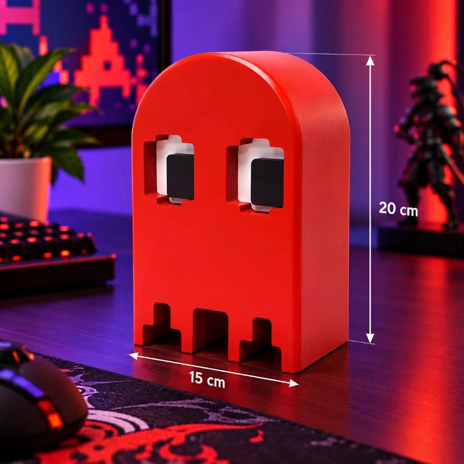 Retro Arcade Ghost Headphone Stand - Fictioo