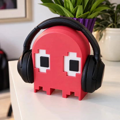 Retro Arcade Ghost Headphone Stand - Fictioo