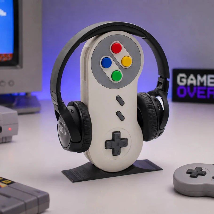 retro controller headphone stand - fictioo