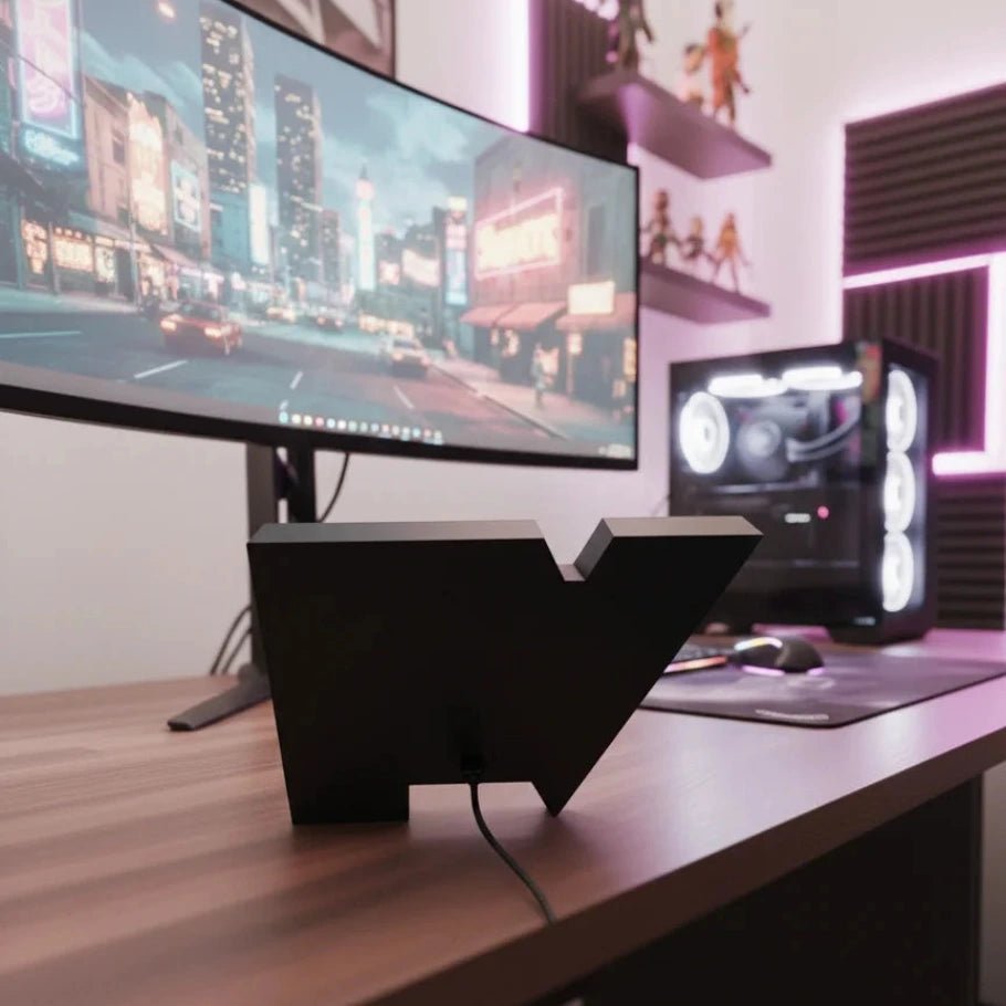 Retro Vice City–Style Neon LED Sign - Fictioo