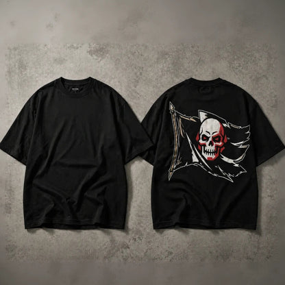 Rule Your Sea | Pirate Rebellion Oversized T-Shirt - Fictioo