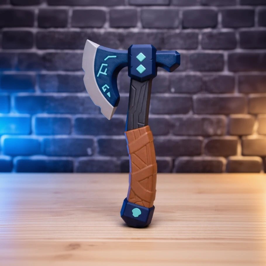Runic Battle Axe - Fictioo