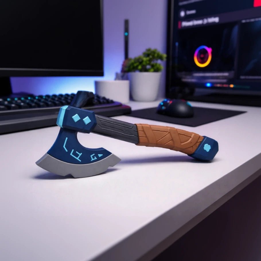 Runic Battle Axe - Fictioo