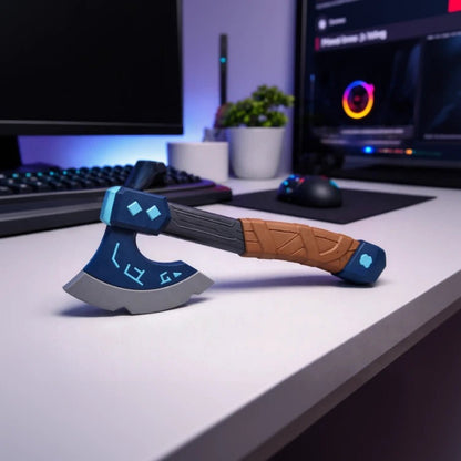 Runic Battle Axe - Fictioo
