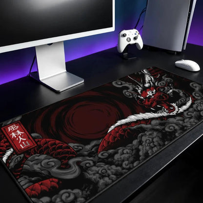Ryujin Dragon Gaming Deskmat | XL Extended Mouse Pad - Fictioo
