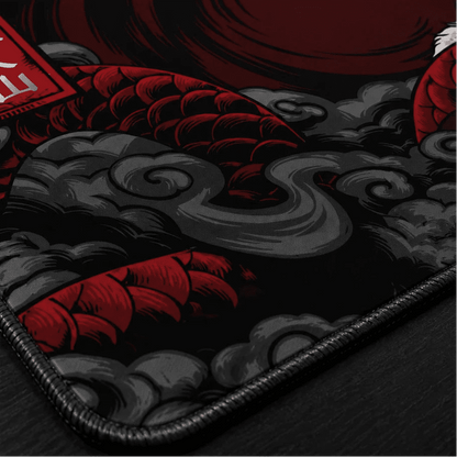 Ryujin Dragon Gaming Deskmat | XL Extended Mouse Pad - Fictioo