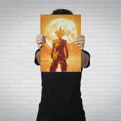 Saiyan Power Metal Poster - Fictioo