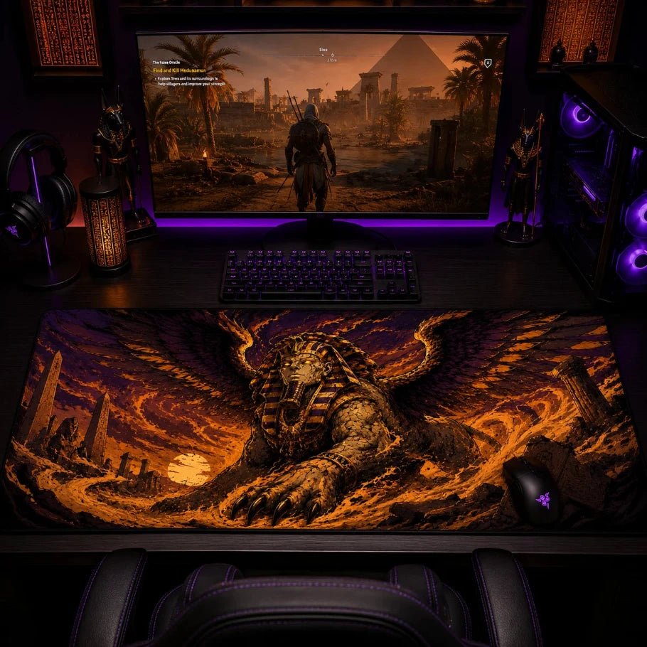 sphinx's judgment deskmat - fictioo