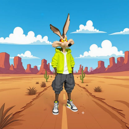 Streetwise Coyote Figurine - Fictioo