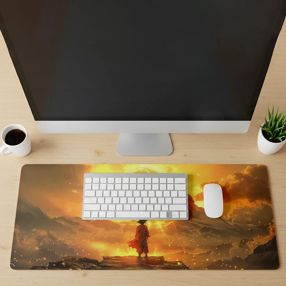 Super Saiyan Desk Mat | Gaming Desk Mat - Fictioo