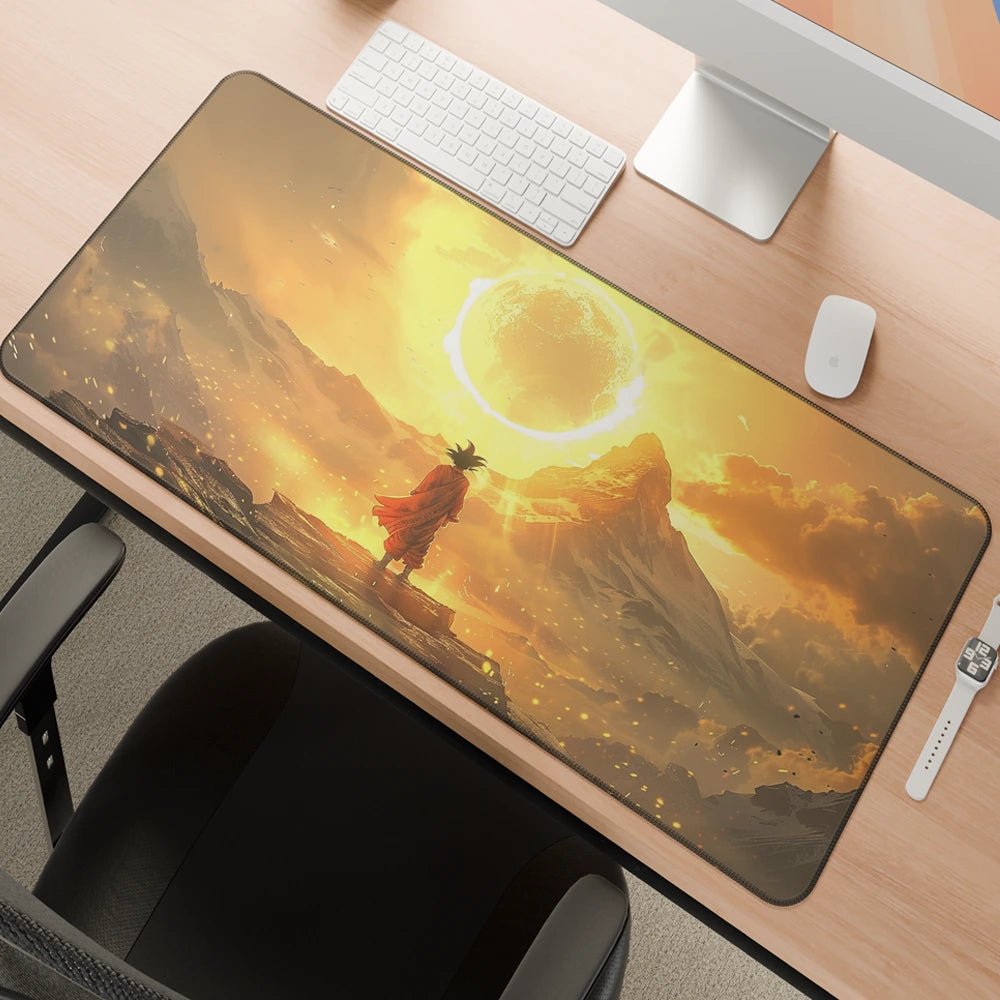 Super Saiyan Desk Mat | Gaming Desk Mat - Fictioo