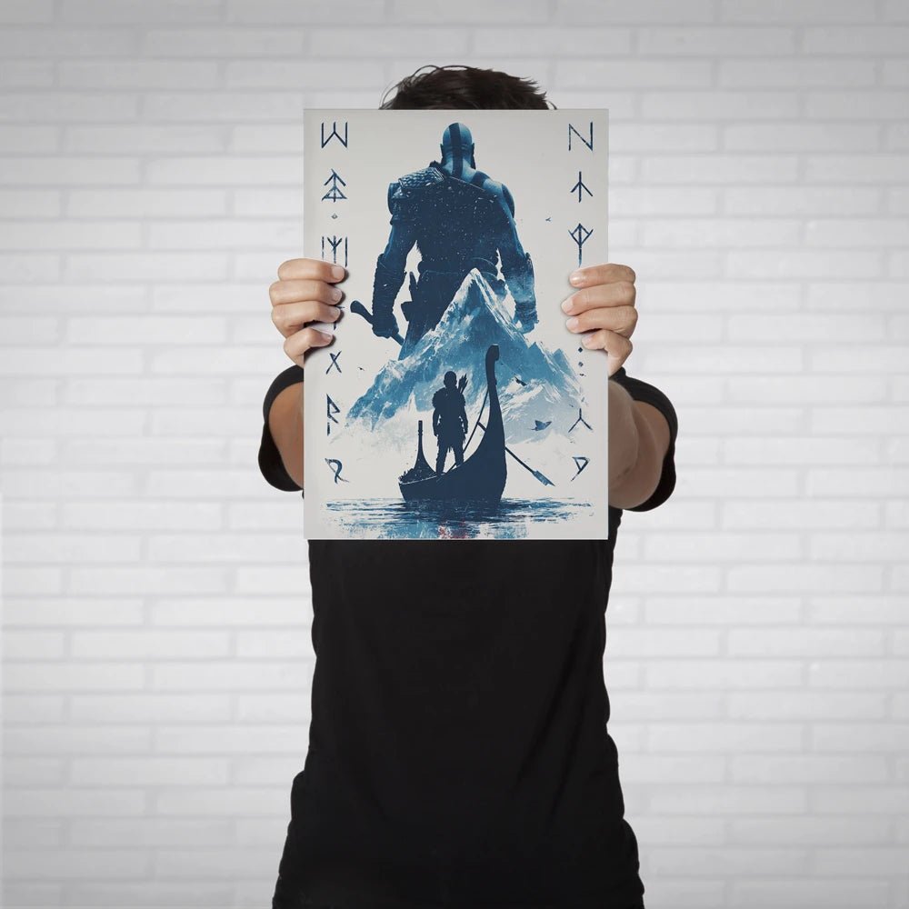 The Gods Journey Metal Poster - Fictioo