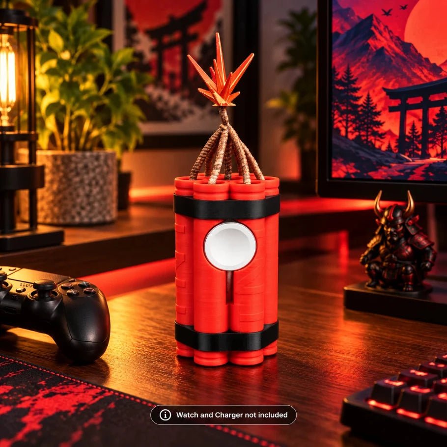 TNT Dynamite Apple Watch Charging Dock - Fictioo