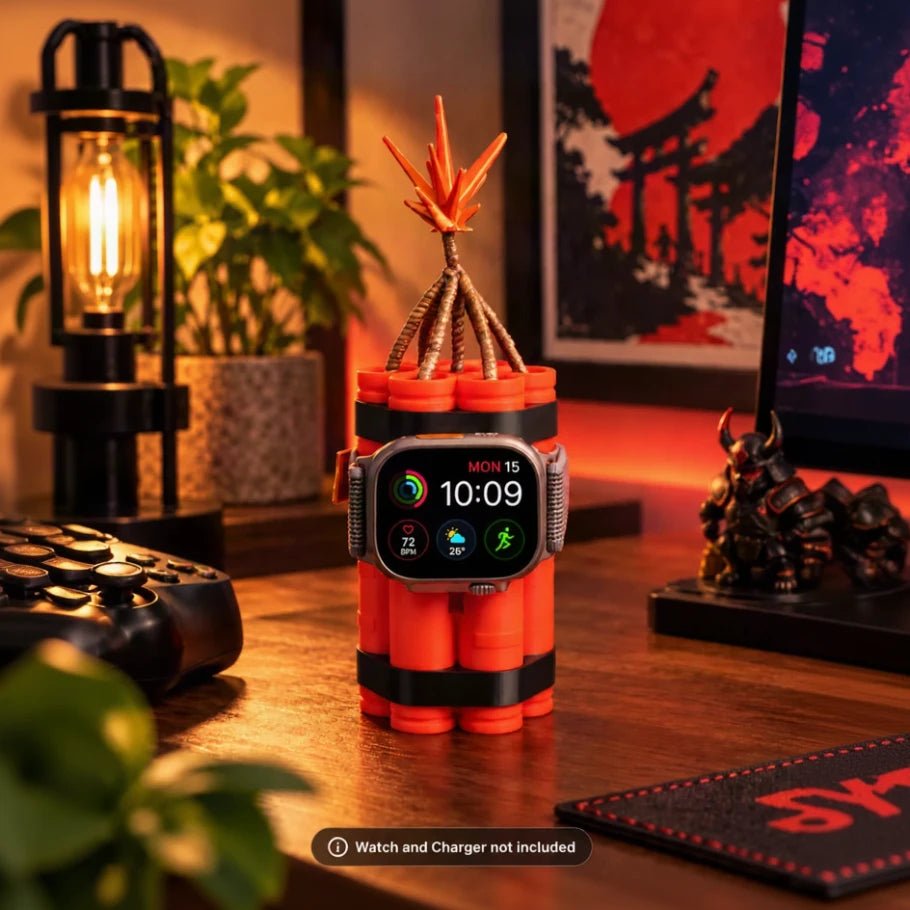 TNT Dynamite Apple Watch Charging Dock - Fictioo