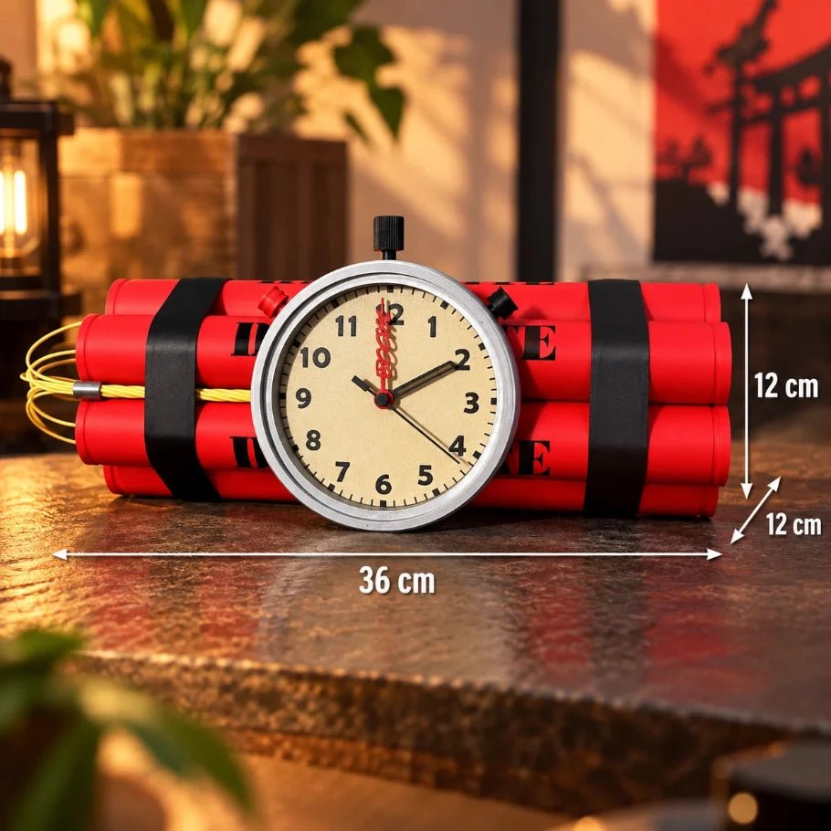 TNT Dynamite Desk Clock - Fictioo