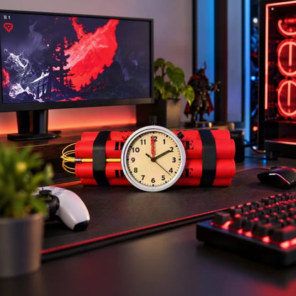 TNT Dynamite Desk Clock - Fictioo