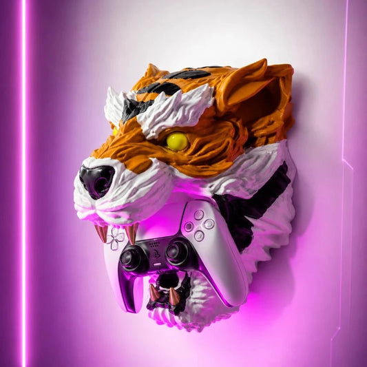 Warrior Tiger Wall Mount Controller Holder - Fictioo