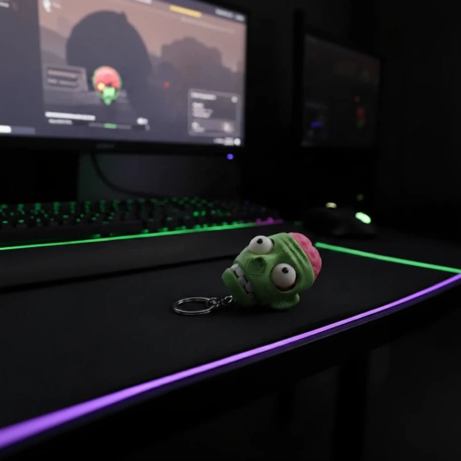 zombie fidget keychain - fictioo